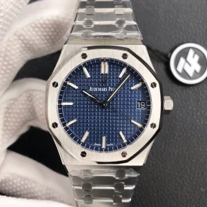 Replica Audemars Piguet Royal Oak 15500ST.OO.1220ST.01 APS factory ZF Blue Dial