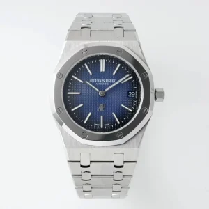 Replica Audemars Piguet Royal Oak 15202IP.OO.1240IP.01 IPF Factory Silver Strap