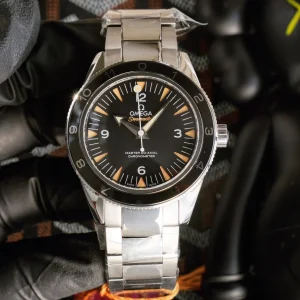 Replica Omega Seamaster 300 Spectre 007 Limited Edition 233.32.41.21.01.001 VS Factory Black Dial